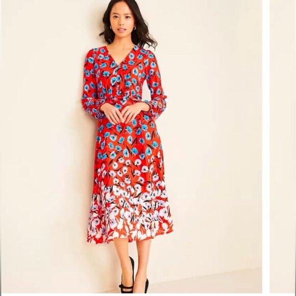 Ann Taylor Floral Dress - Picture 1 of 4